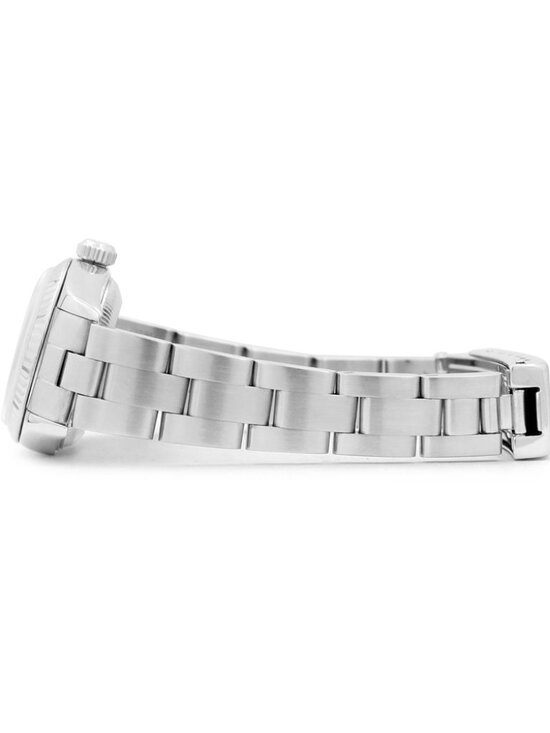 Rolex 26mm Lady-Datejust Stainless Steel Watch 79174 White Diamond Dial 2002 main image 4